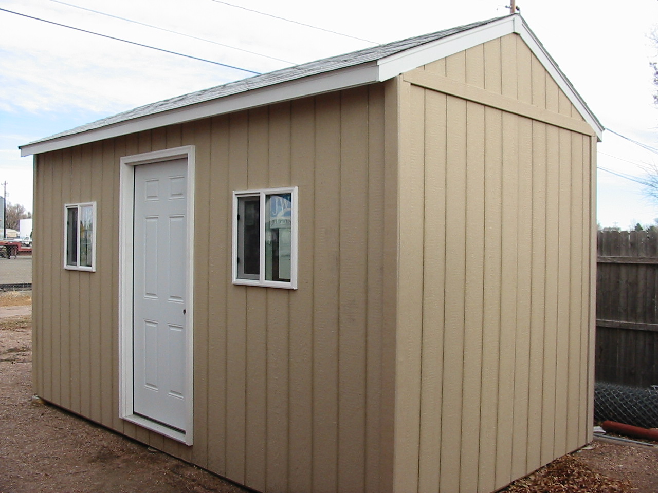 Custom Gable Shed Plans, 8 x 12 Shed, Detailed Building Plans - Click Image to Close